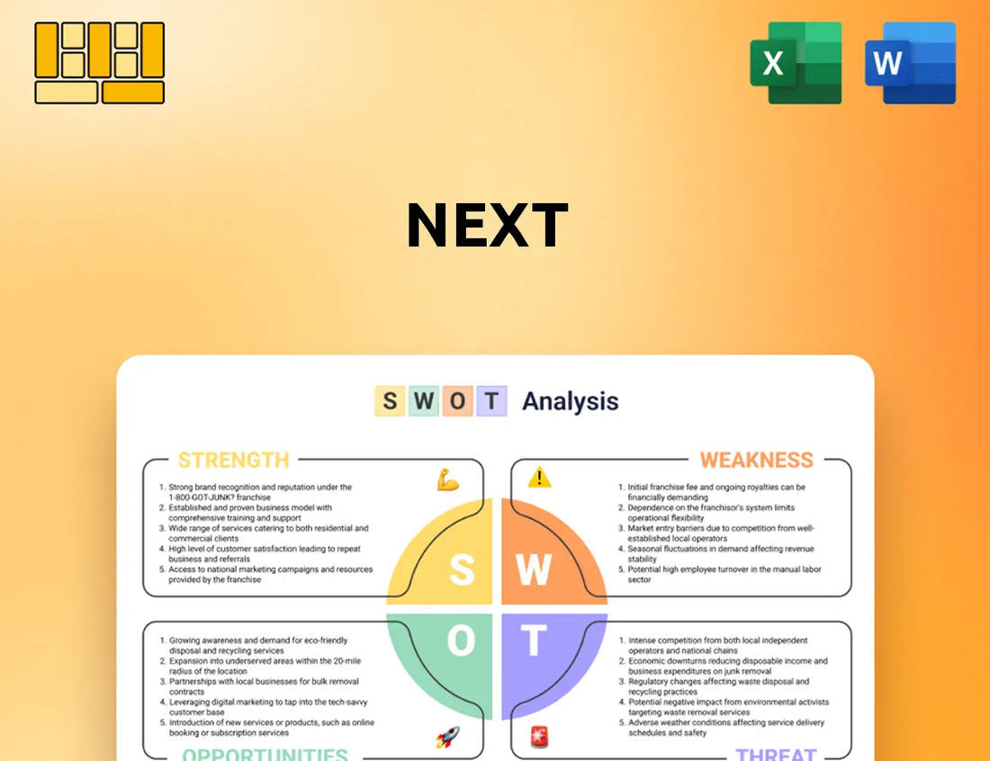 Next SWOT Analysis
