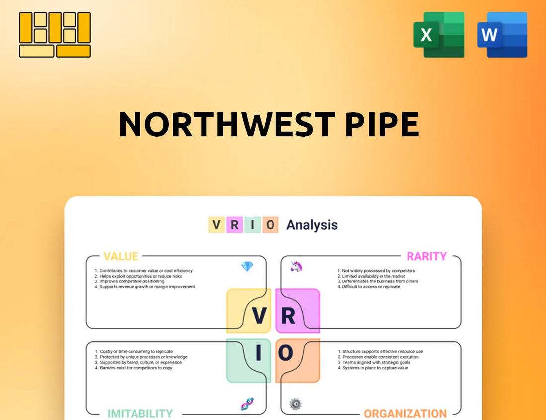Northwest Pipe VRIO Analysis