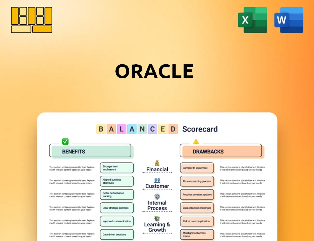 Oracle Balanced Scorecard