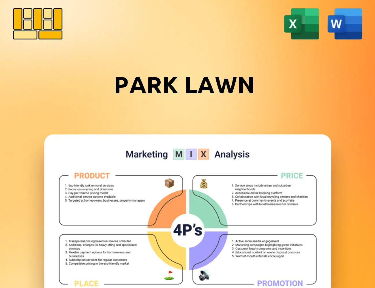 Park Lawn Marketing Mix