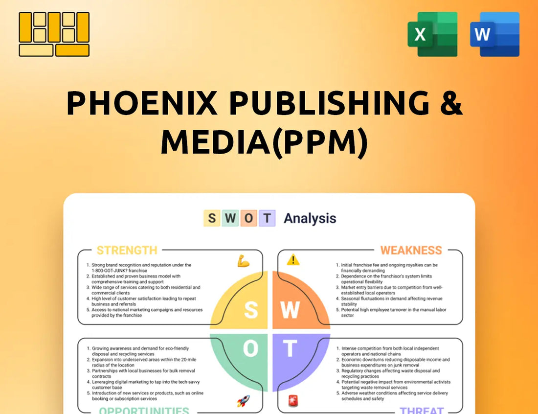 Phoenix Publishing & Media(PPM) SWOT Analysis