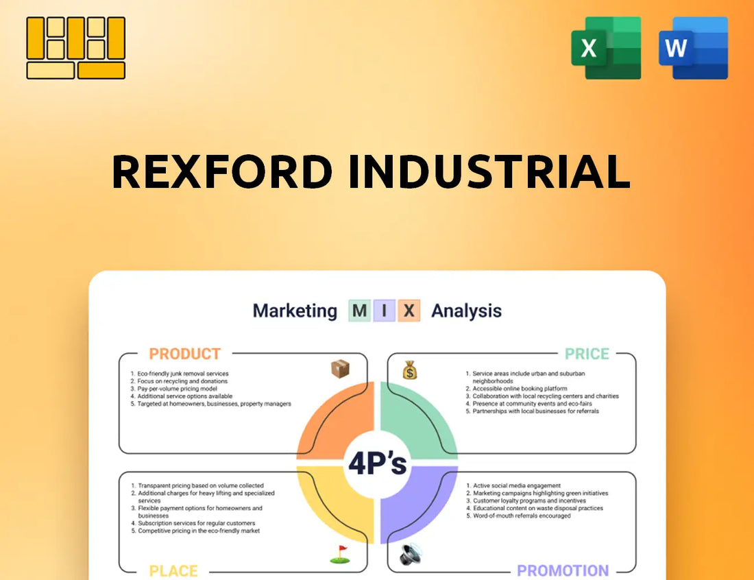 Rexford Industrial Marketing Mix