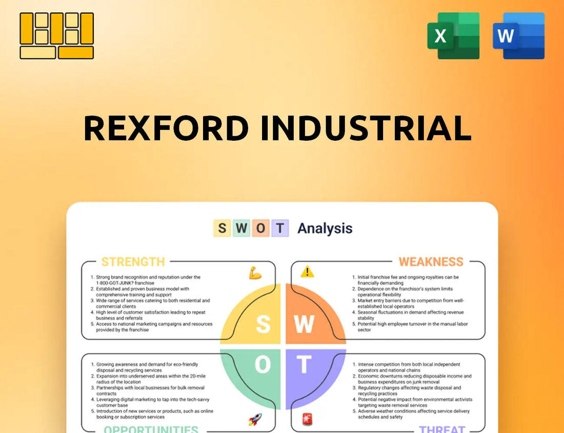 Rexford Industrial SWOT Analysis