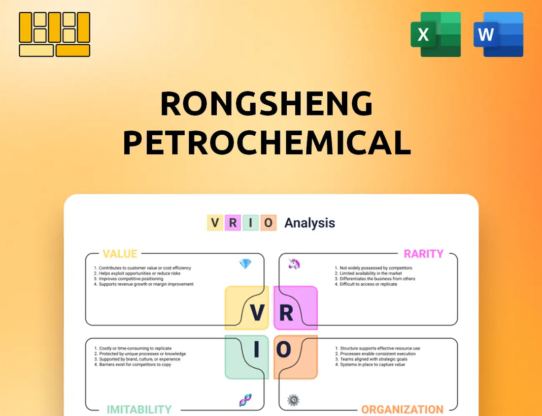 Rongsheng Petrochemical VRIO Analysis