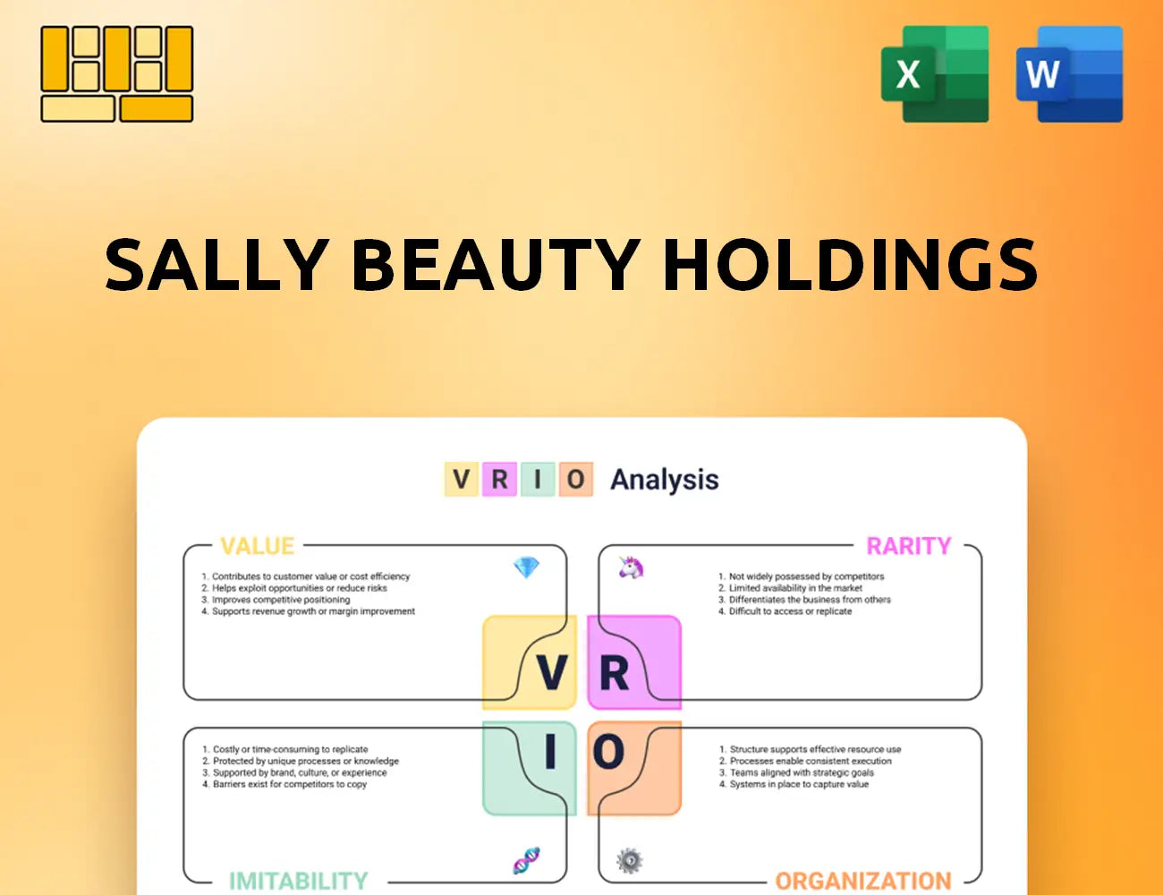 Sally Beauty Holdings VRIO Analysis