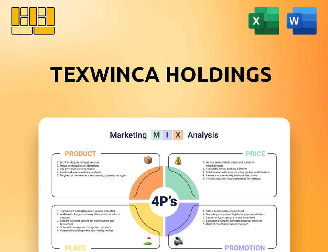 Texwinca Holdings Marketing Mix
