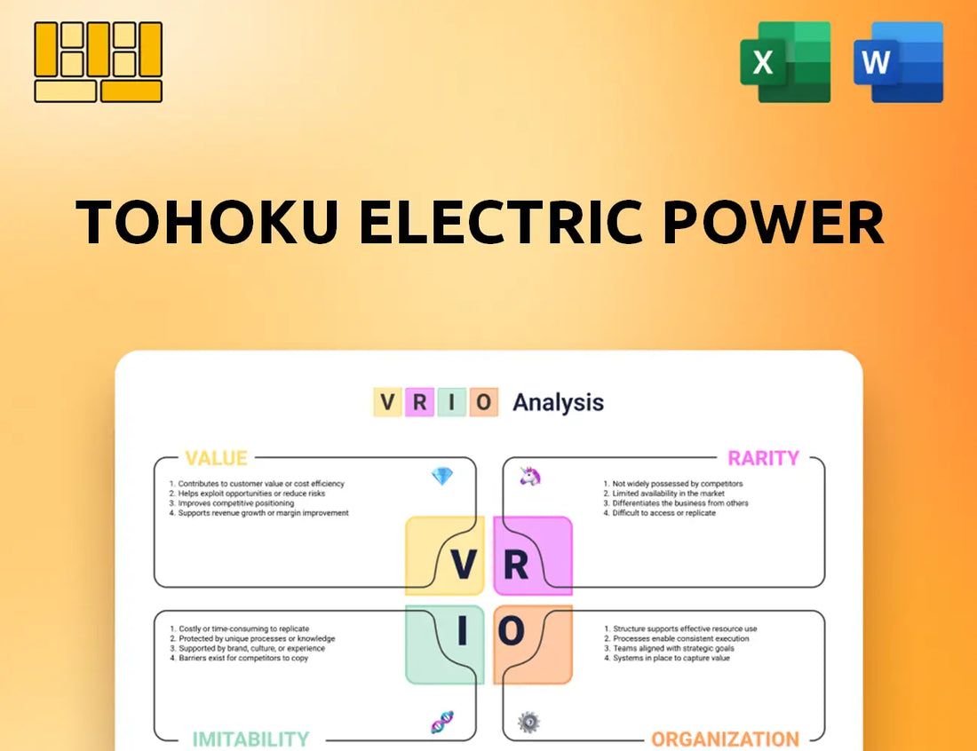 Tohoku Electric Power VRIO Analysis