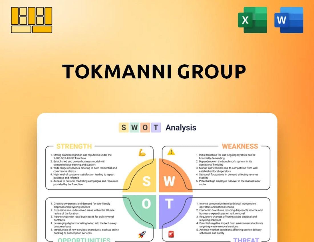 Tokmanni Group SWOT Analysis