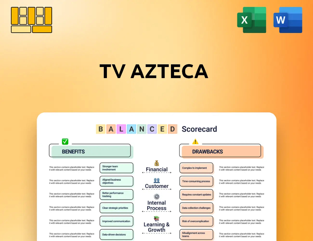 TV Azteca Balanced Scorecard