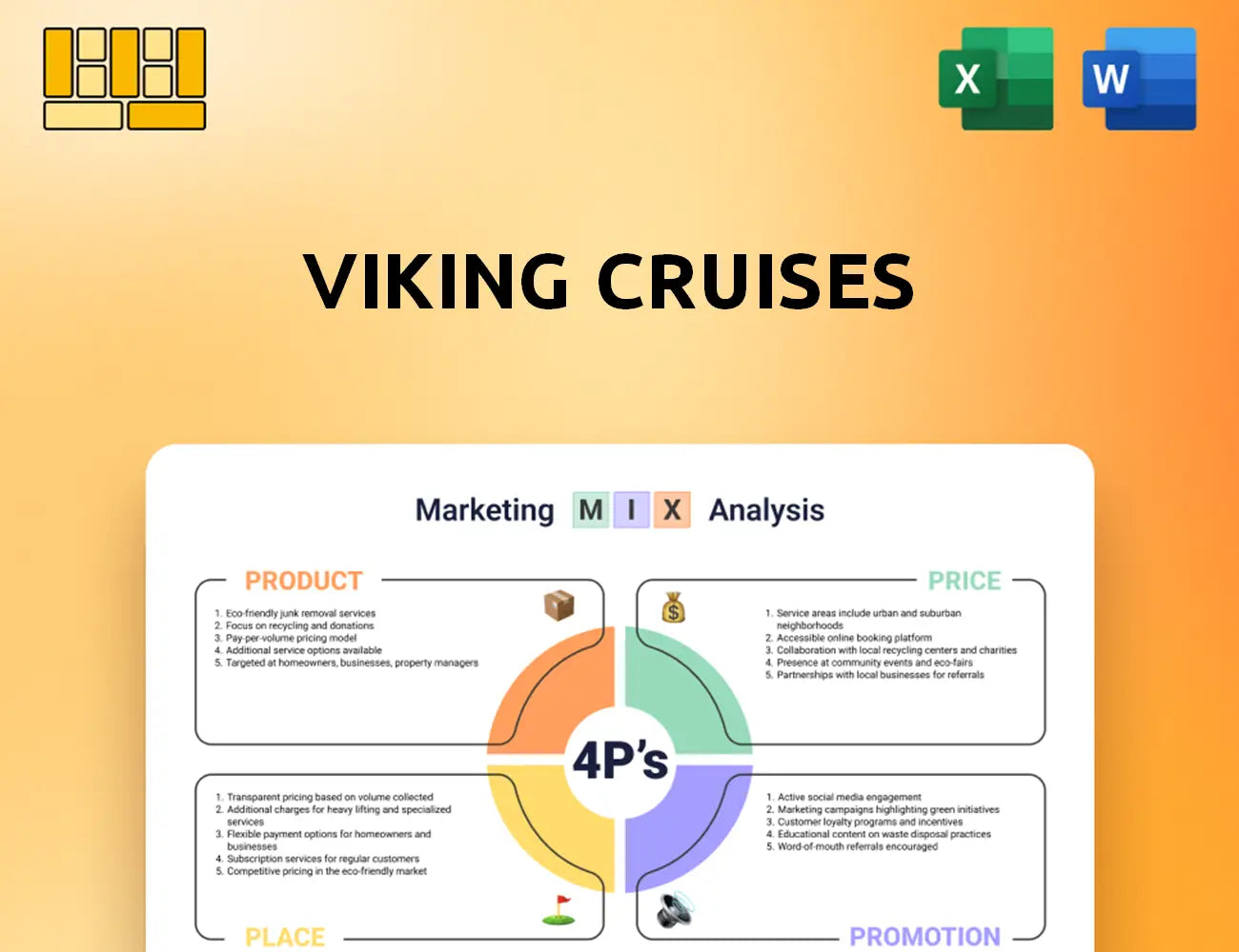 Viking Cruises Marketing Mix