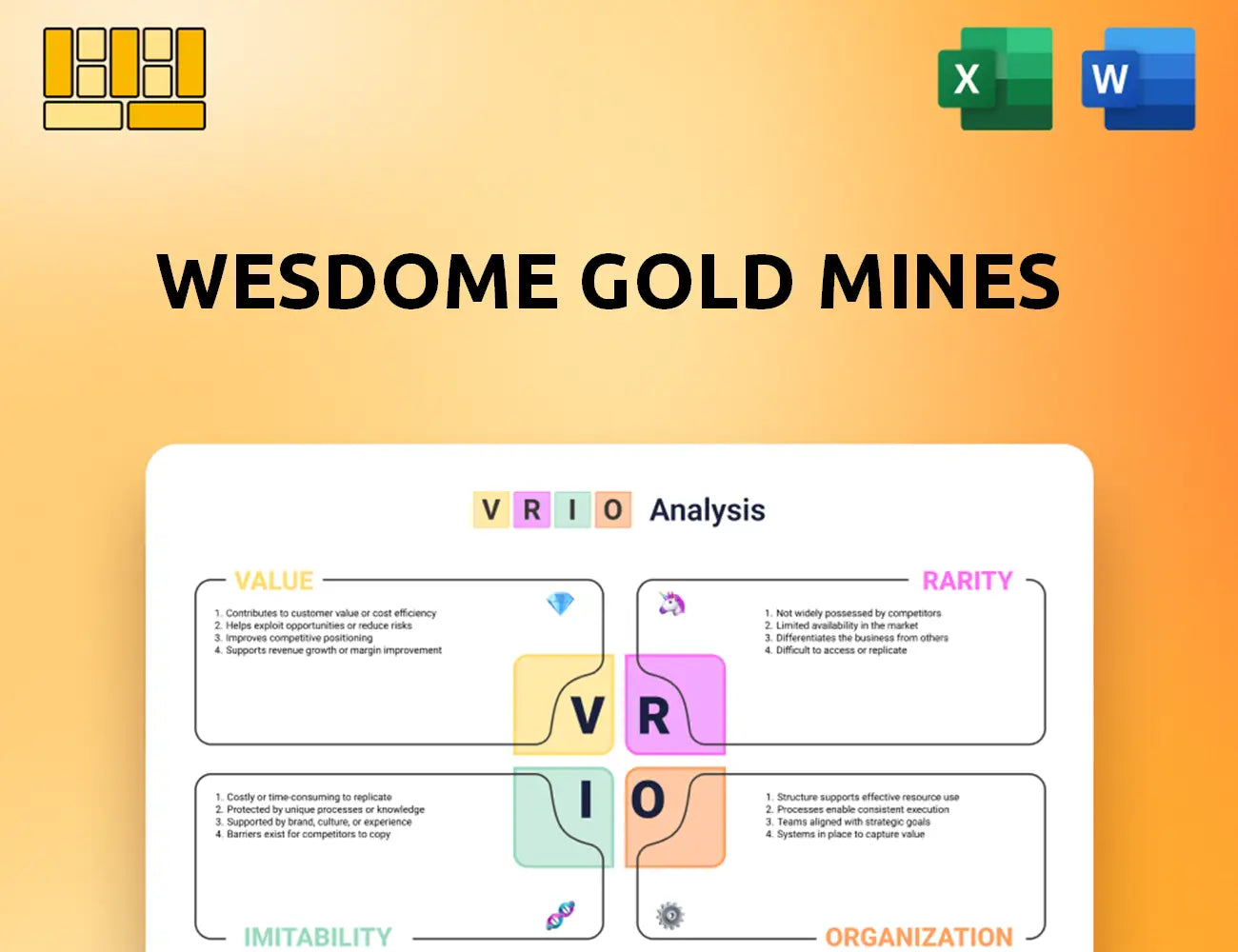 Wesdome Gold Mines VRIO Analysis